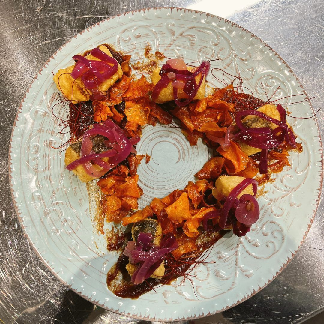 Baccalà e Boniato fritto