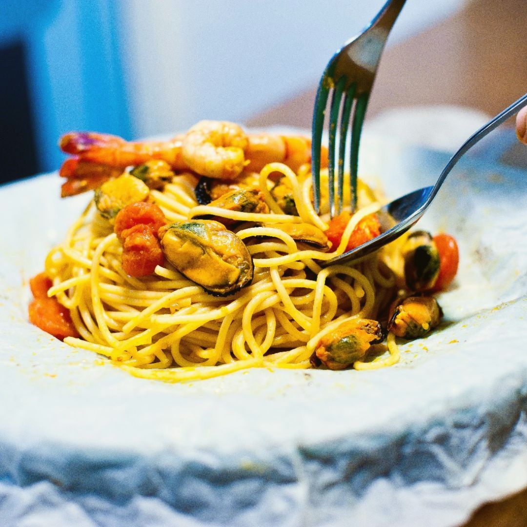 Spaghetti al cartoccio